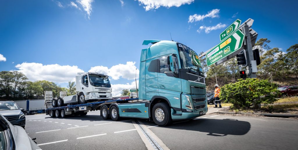 Australian PM drives first Volvo EV truck at Wacol factory - EV Talk