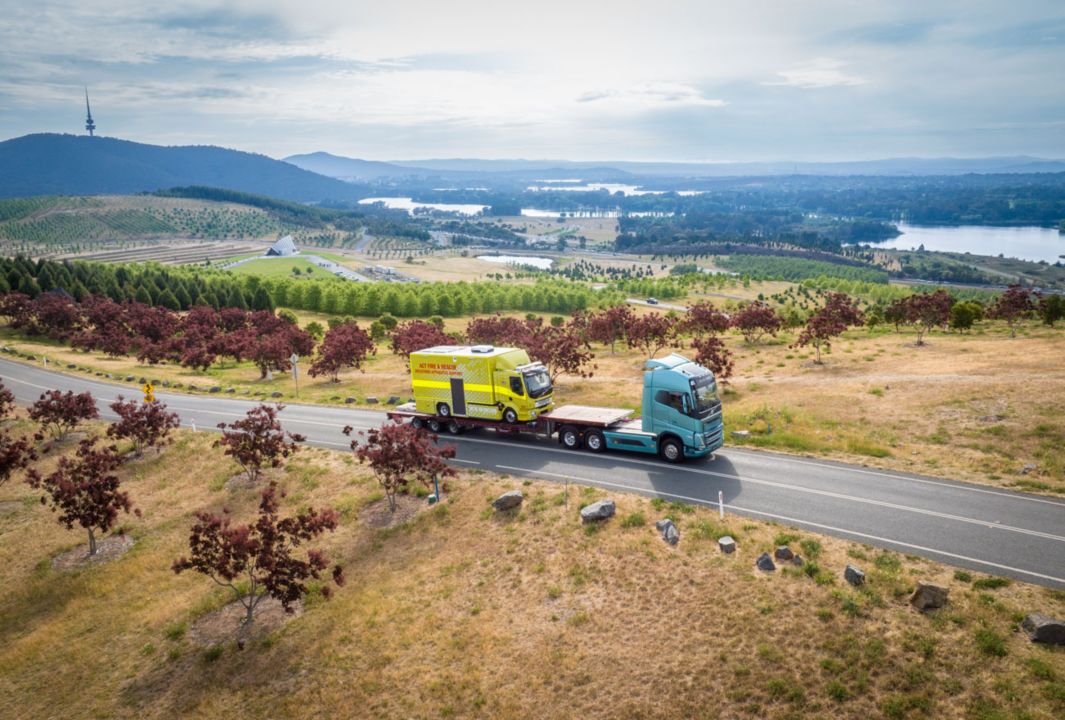 Volvo Group celebrates pioneering distance in Australia’s longest-ever electric truck journey