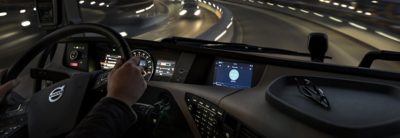 Volvo FH infotainment hero truck interior