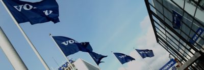 Volvo flags 