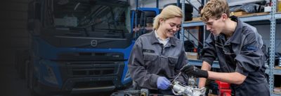 Kom werken als bedrijfsautotechnicus bij Volvo Group Truck Center