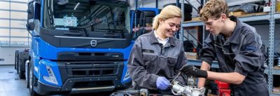 Word bedrijfsautotechnicus bij Volvo Trucks