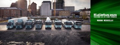 Volvo Trucks Kuljetusmessuilla 2023
