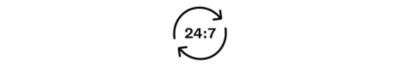 24/7 access