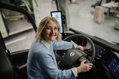 Ulrika Larborn says good HMI ensures that drivers have an intuitive experience and feel safe and supported in all types of traffic situations.