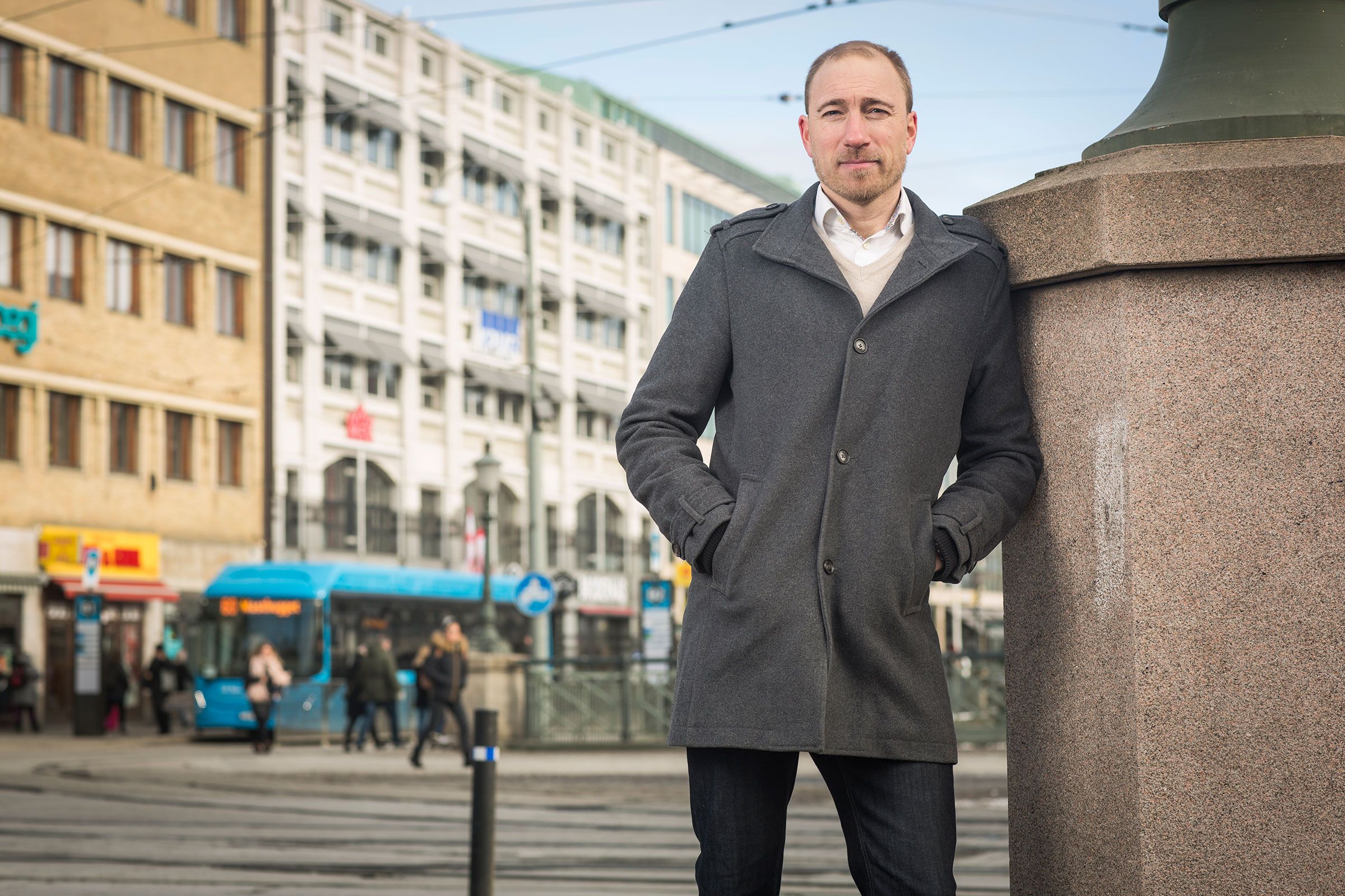 Tomas Forsberg, Safety Manager at Volvo Buses