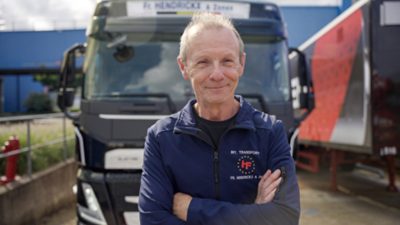 Jan Haepers, chauffeur Hendrickx