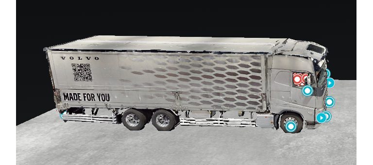 Let's check the truck in virtual reality