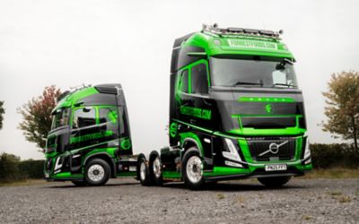 Forrest Fresh Foods has taken delivery of two new Volvo FH Aero 6x2 tractor units.