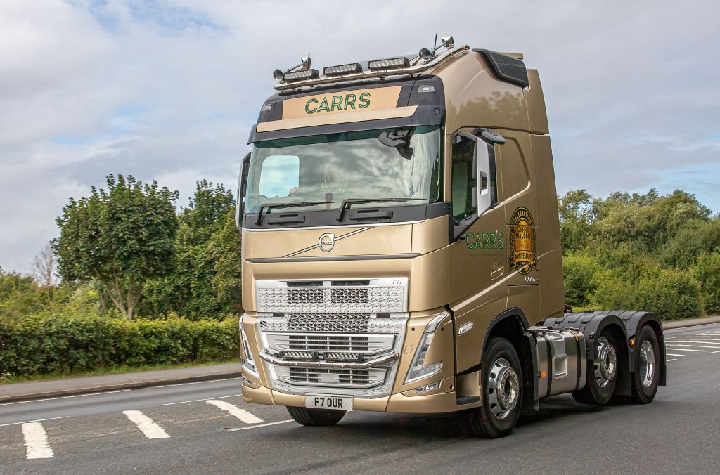 Carr's Flour goes for gold with flagship Volvo FH