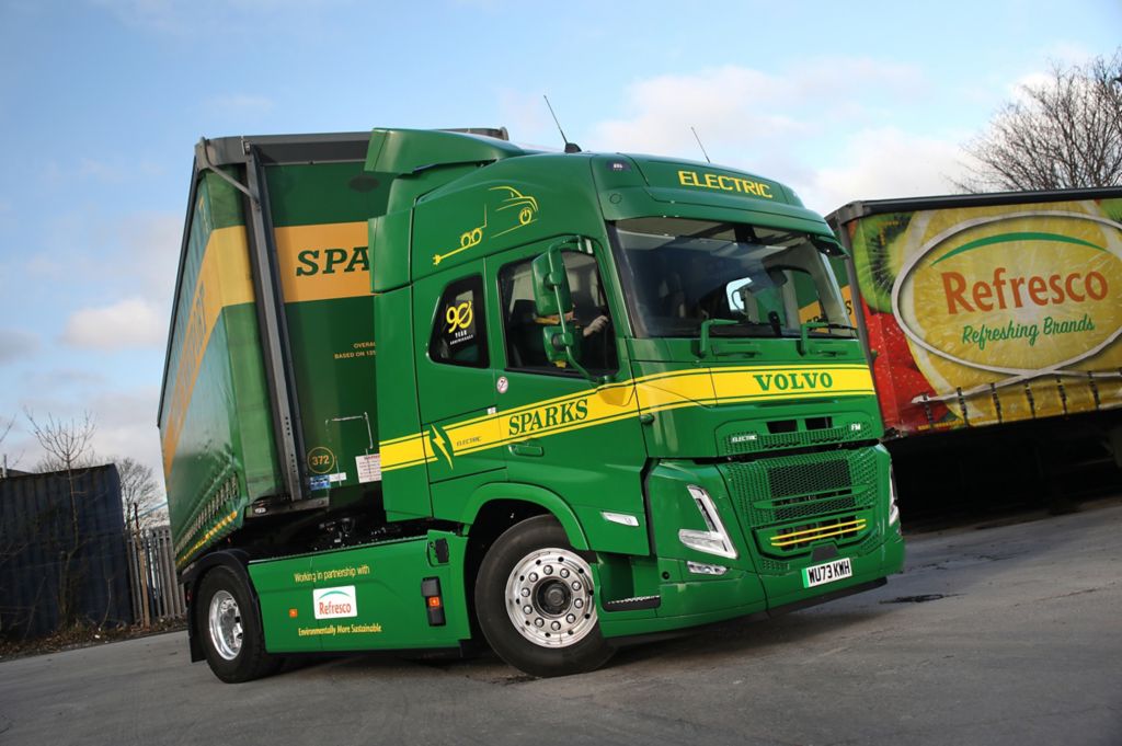 Sparks Transport powers forward with new Volvo FM Electric