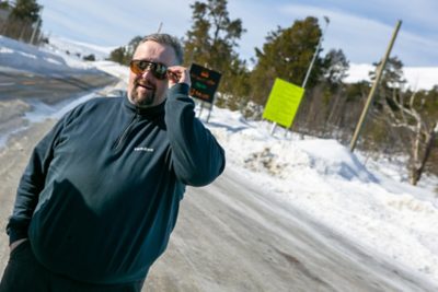 Willy Roger Svarstad, sjåfør i Tenden