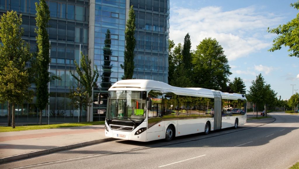 Przegubowy autobus Volvo 7900 Hybrid
