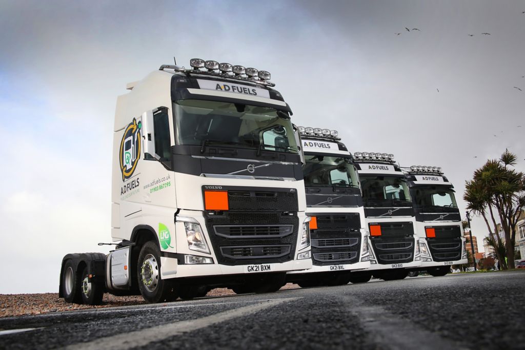 Renewable fuels haulier selects Volvo for first LNG trucks