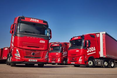 Joda Freight has added six new Volvo FH Aero 6x2 tractor units to its busy fleet.  