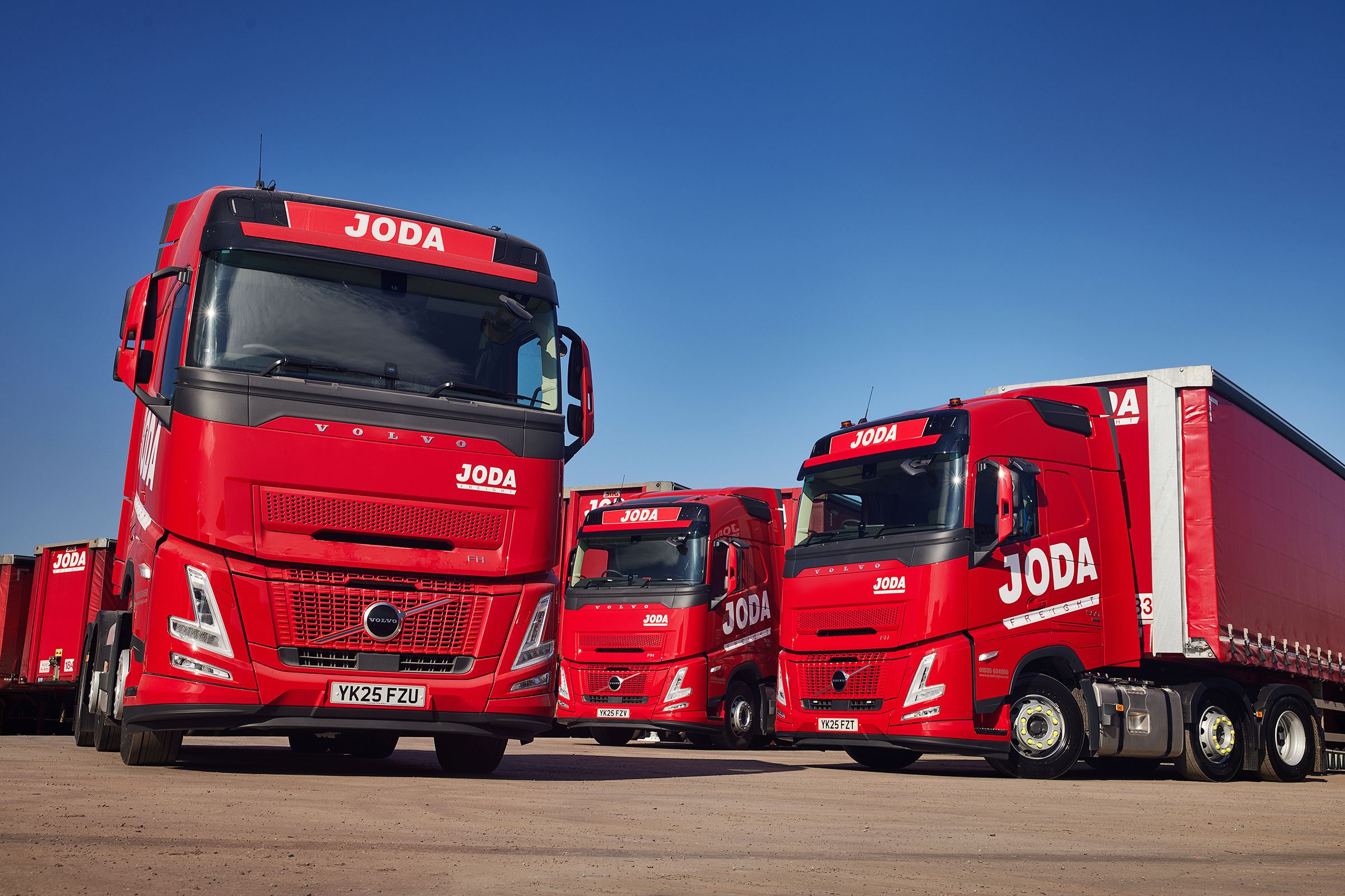 Six new Volvo FH Aero trucks to spearhead Joda Freight's growing operation