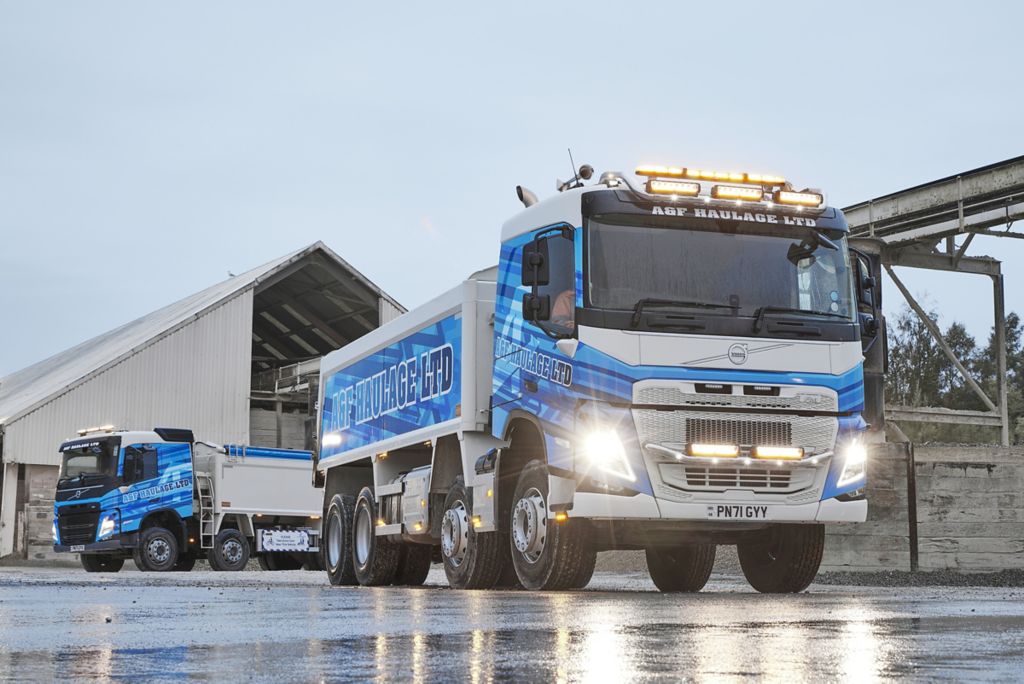 Reliability and dealer performance secures major Volvo order at A&F Haulage