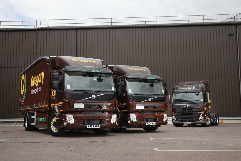 Six new Volvo FE Electrics help Gregory Group accelerate its green ambitions