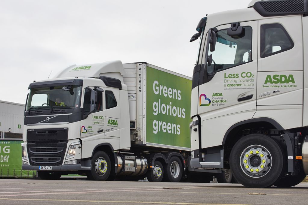 Asda scales gas fleet fast, with huge Volvo FH LNG order