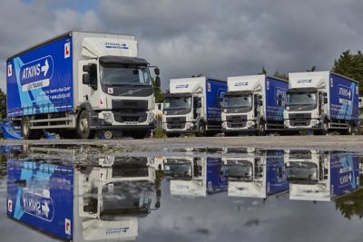 Atkins LGV Training has put its first new trucks on the road, adding four Volvo FLs to its fleet 