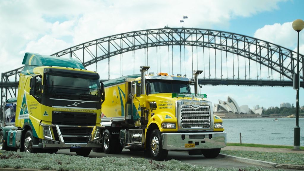 Volvo Trucks Australia feature in ‘Australian Makers’ video
