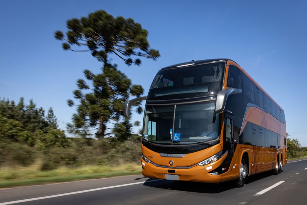 Novo Volvo B510R na estrada | Grupo Volvo