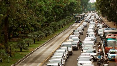 BRT de Volvo en Yakarta