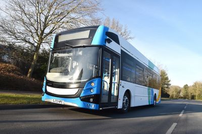The 25 new Volvo BZL Electric single deck buses will operate across East, South and North Ayrshire