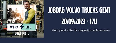 Volvo Trucks Gent jobdag voor arbeiders op 20/09