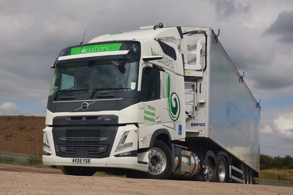 Baxters Haulage turns up the gas with two new Volvo FM trucks