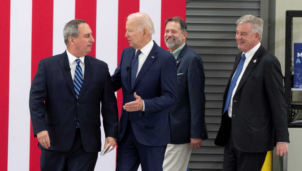 President Biden Visits Volvo Group Powertrain