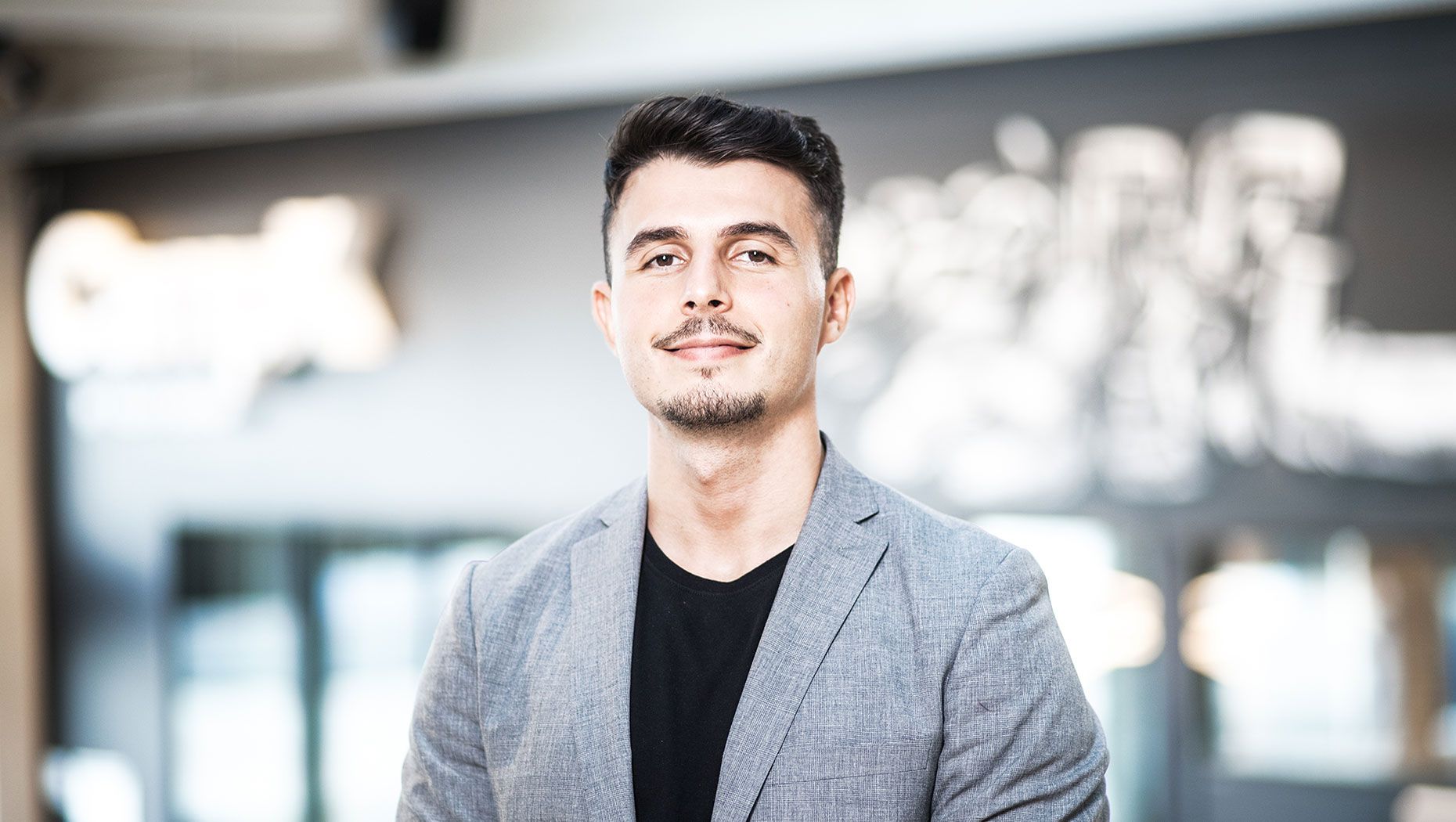Blerand Bahtiri at Volvo Group