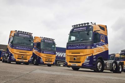 Bower Green has taken delivery of three Volvo FH Aero 460 6x2 tractor units to refresh its fleet and continue its long-standing relationship with Volvo.