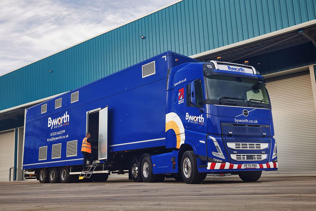 Volvo Trucks receives warm reception at Byworth Boiler Hire with new FH 540