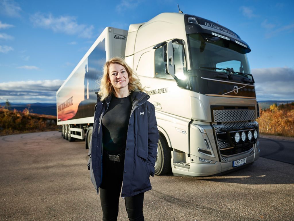 Iwona Blecharczyk wins the Volvo Trucking Adventure