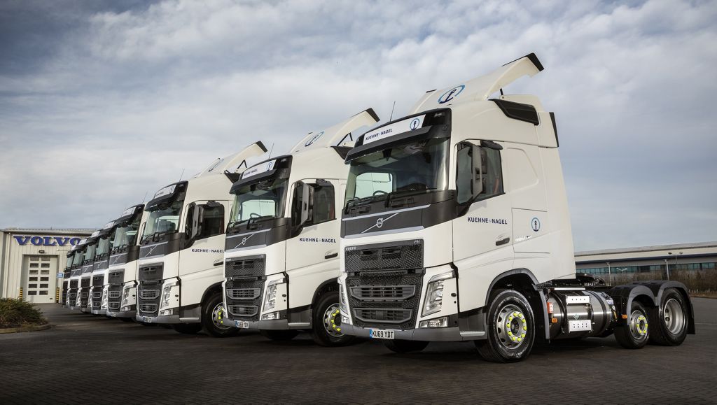 Kuehne+Nagel selects Volvo to supply first dedicated gas trucks