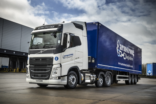 Armstrong Logistics has taken delivery of five new Volvo FH LNG (liquified natural gas) trucks