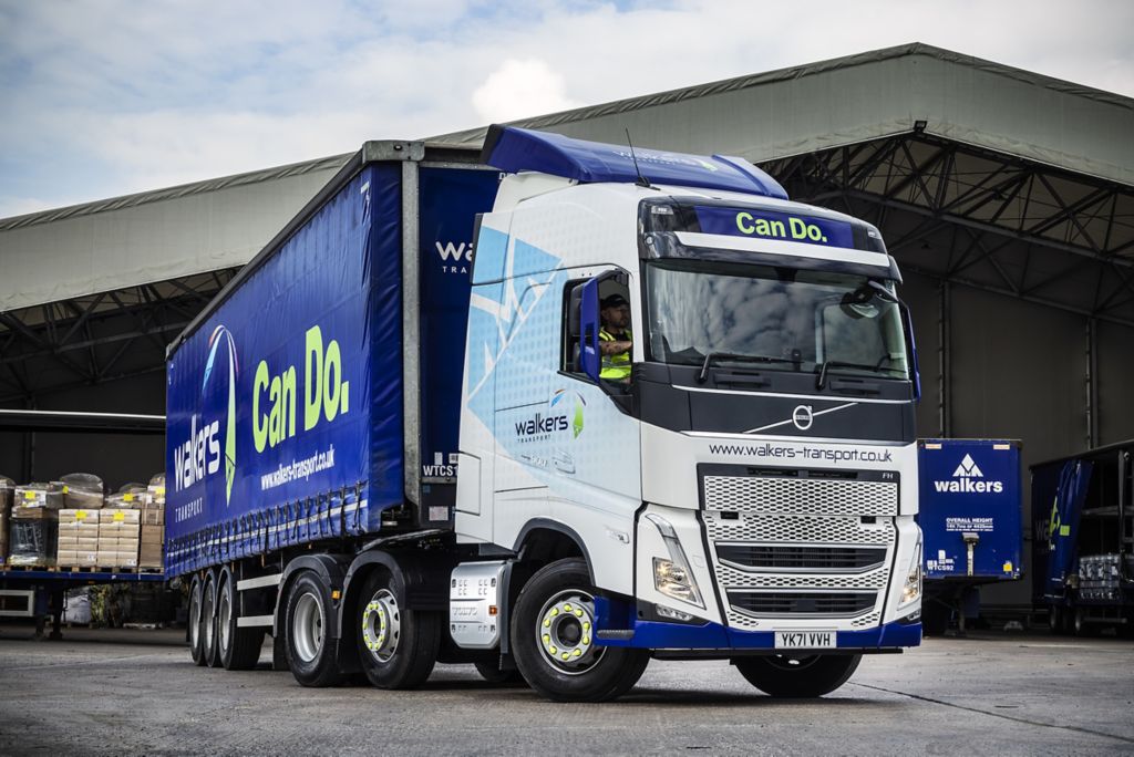Three new Volvos deliver the goods for Walkers Transport