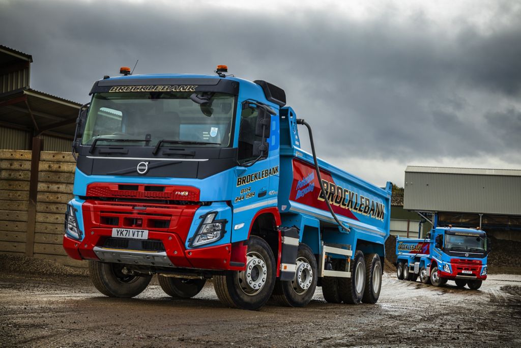 Volvo makes a winning return at Brocklebank & Co Demolition with 12 new FMX tippers