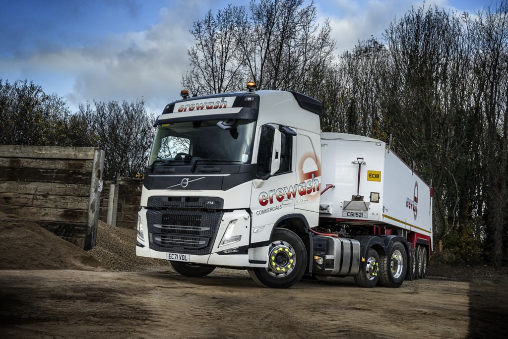 Payload potential of new Volvo FM Lite tips the balance for Erewash Commercials