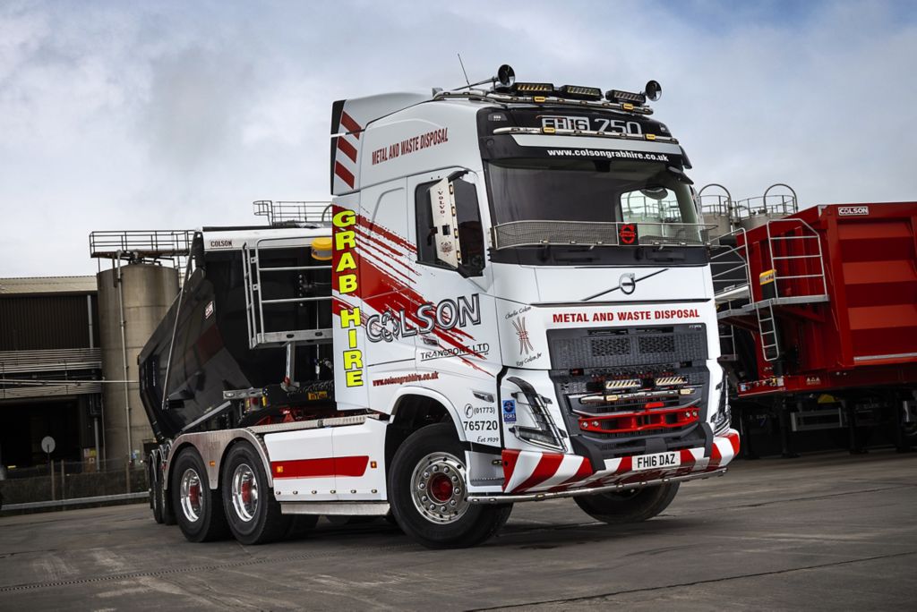 Stunning new Volvo FH16 arrives at Colson Transport