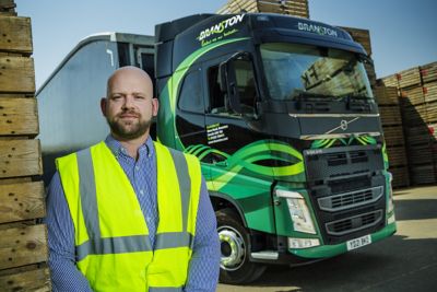 Branston Group Transport Manager Luke Braddow has been delighted with the fuel saving results his team have delivered following in-depth training utilising Volvo Connect.  