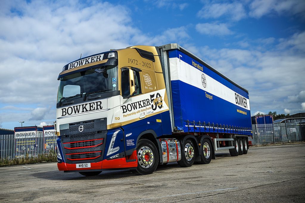 Special anniversary FH with I-Save marks 50 not out for Volvo Trucks and Bowker Transport