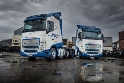 Newell & Wright Group has welcomed two new Volvo FH with I-Save 6x2 trucks to help the company further reduce its carbon footprint.