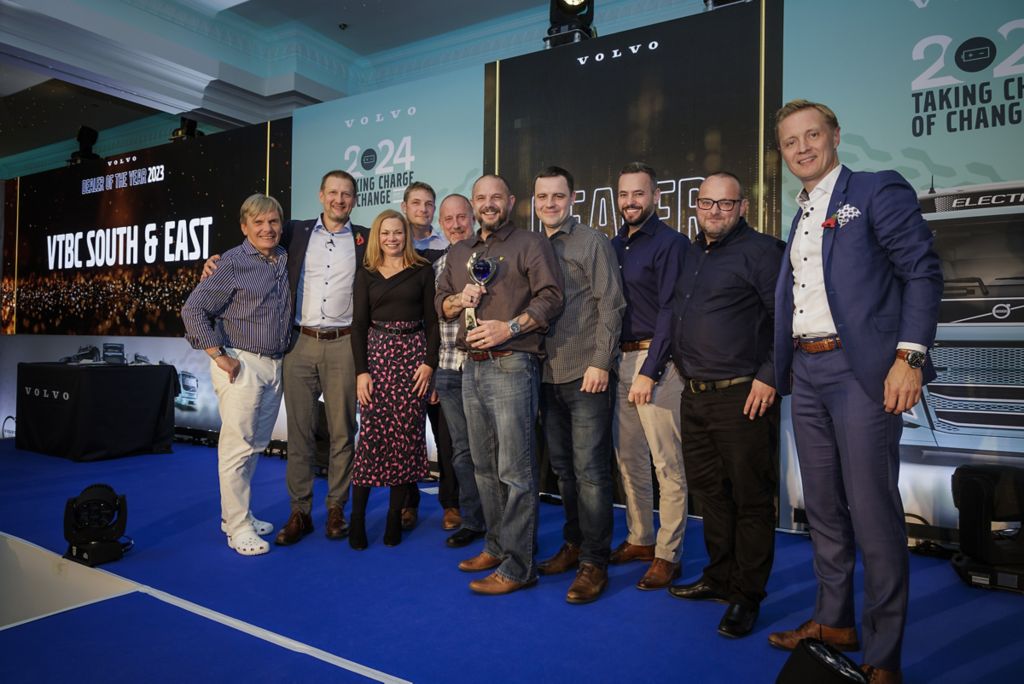 Volvo Truck and Bus Centre South & East wins Dealer of the Year 2023