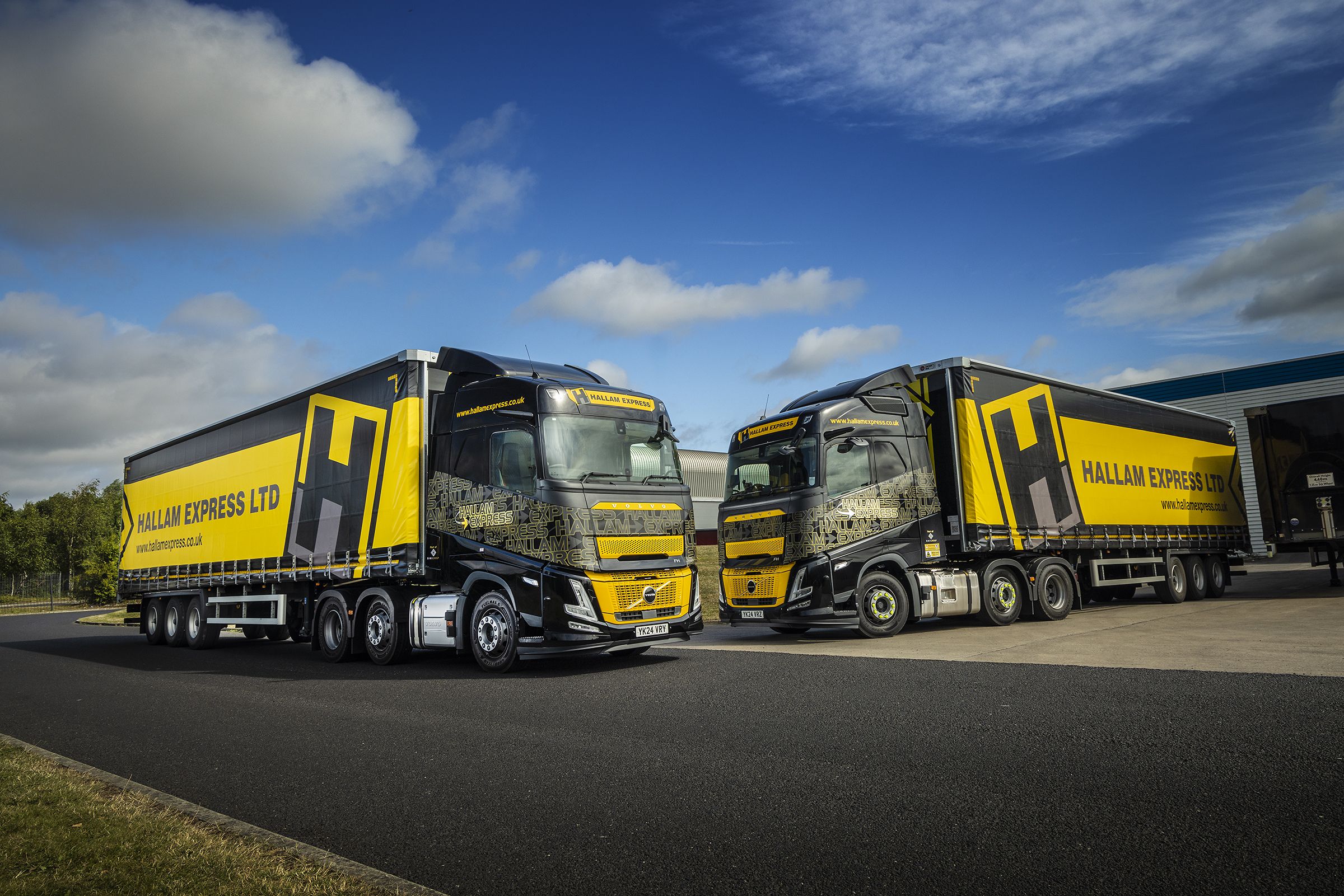 Hallam Express invests in eight Volvo FH Aeros for enhanced fuel efficiency and sustainability