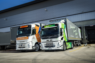 Volvo FH Aero and Volvo FM Electric - Alliance Flooring Distribution