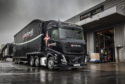 R McDowell Haulage & Distribution has acquired three Volvo FH Aero 6x2 tractor units to support its busy operations.