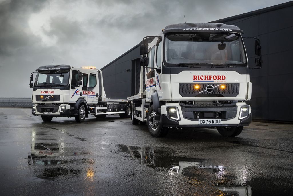 New Volvo rigids boost Richford Motor Services' growing fleet