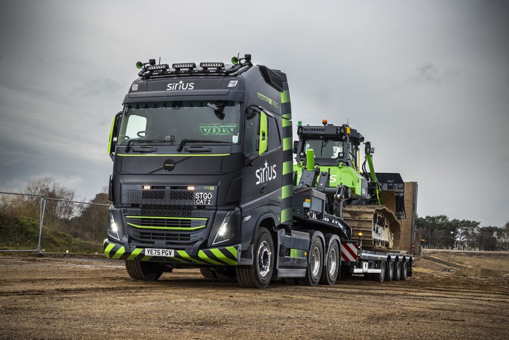Range-topping Volvo FH16 780 marks a significant first for the Sirius Group